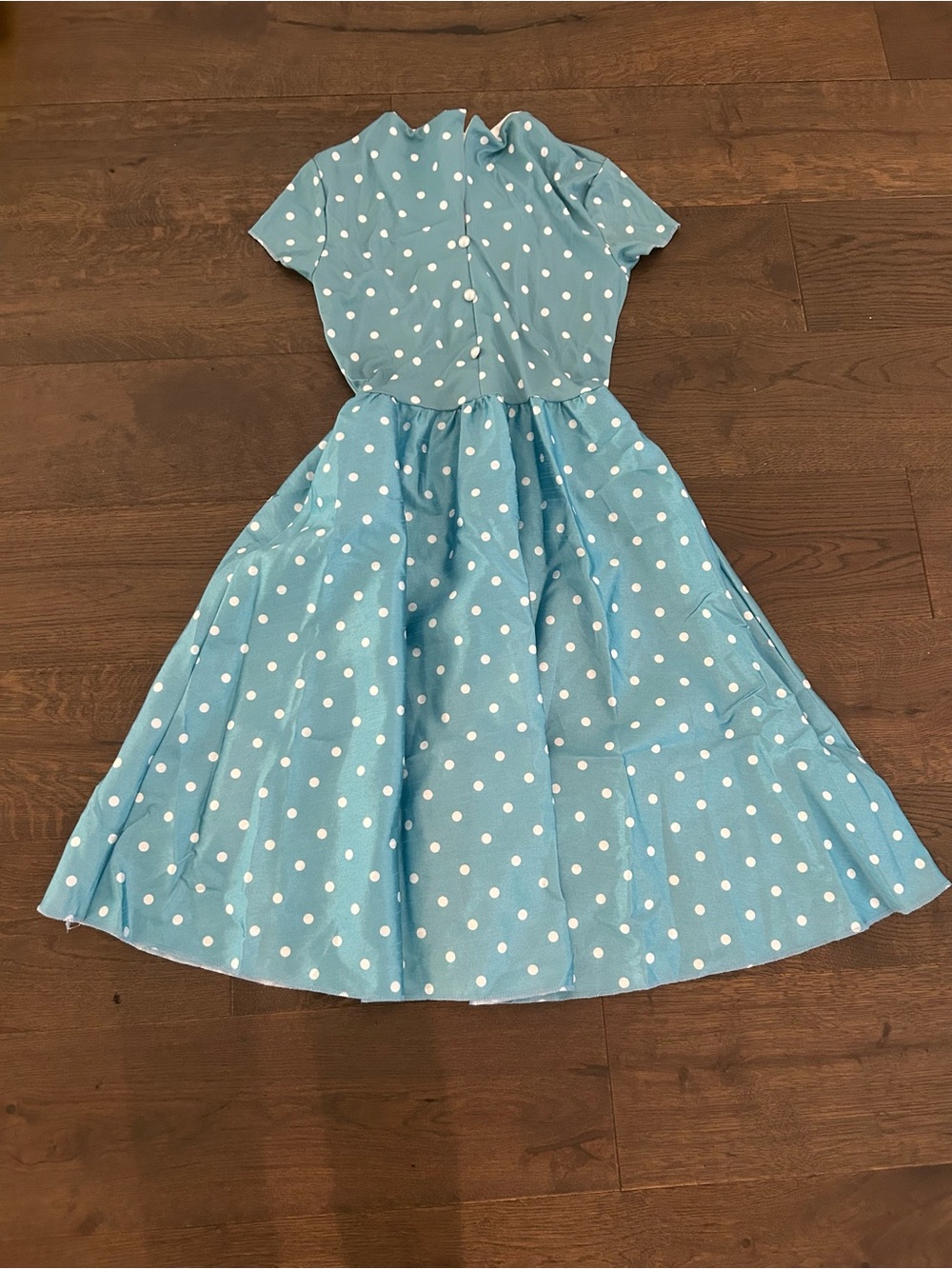 California Costumes 1950s Happy Homemaker Polka Dot Dress Small/Medium